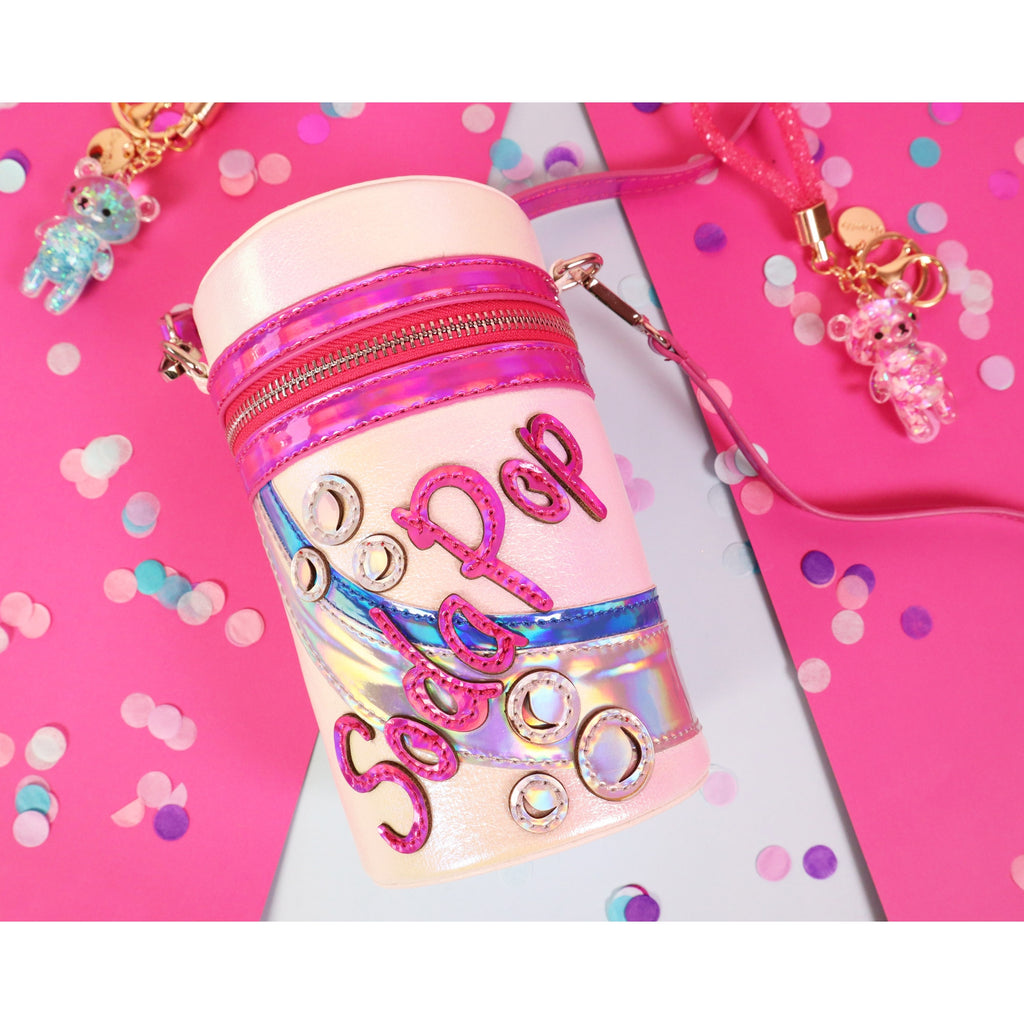 pink soda can purse unique birthday gift idea for women